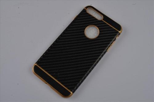 iPhone 7 Plus ile Uyumlu Silikon Arka Koruma Paneli Siyah SK-089