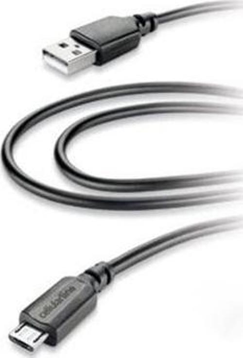 Micro Usb Data Kablosu Siyah 115cm