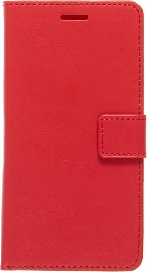 Venüs V3 5040 ile Uyumlu Kapaklı Kartlıklı Cüzdanlı Kılıf Kırmızı