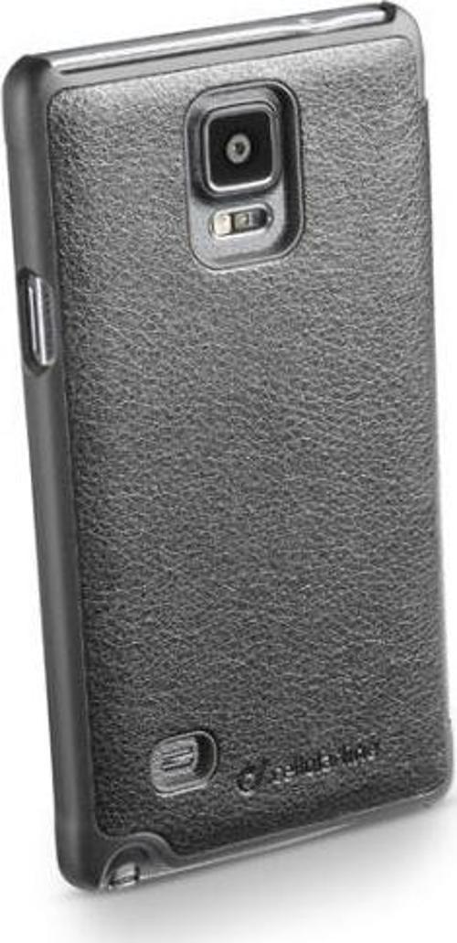 Galaxy Note 4 ile Uyumlu Book Essential Kapaklı Kılıf Siyah BOOKESSPHNOTE4K