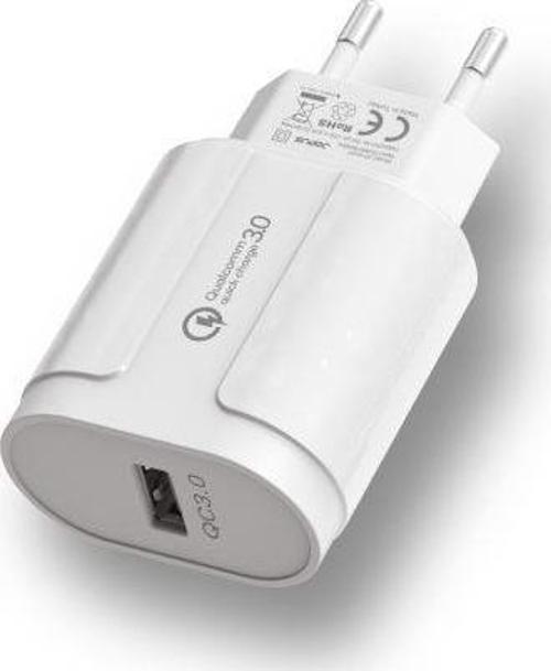 Universal Type C JO-QU01 Grow 2in1 QC 22.5W Şarj Seti Beyaz