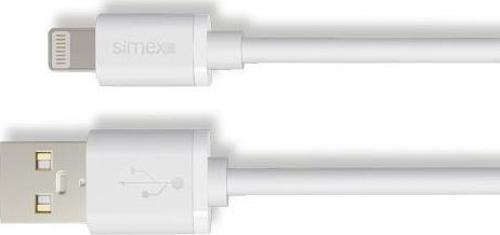 Universal Lightning Stream Data Kablosu SPK-02 Beyaz 1.2mt