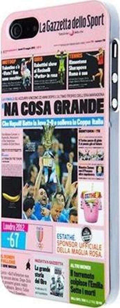 iPhone SE/5S/5 ile Uyumlu Gazzetta Napoli Coppa Italia Model 33
