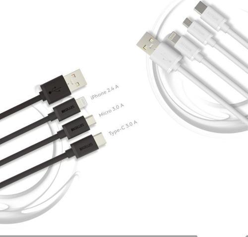Universal Type C Stream Data Kablosu SPK-02 Beyaz 1.2mt