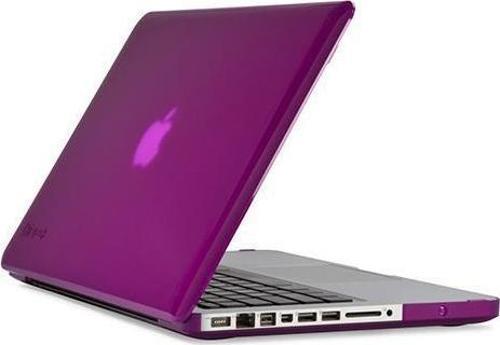SmartShell Macbook Pro Retina 13" ile Uyumlu Koruma Kılıf Glossy Finish Purple