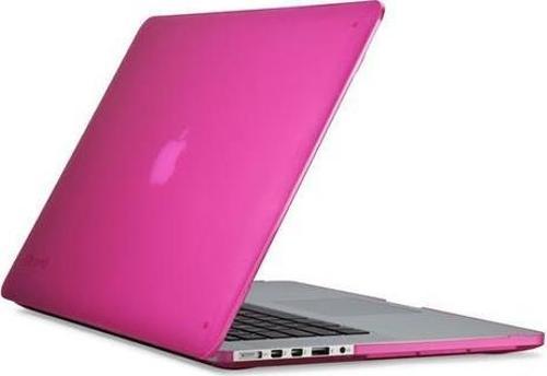 SmartShell Macbook Pro Retina 15" ile Uyumlu Koruma Kılıf Hot Lips Pink