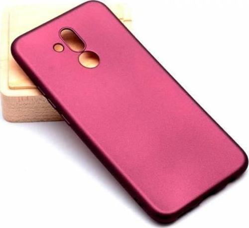 Mate 20 Lite ile Uyumlu Soft Silikon Kılıf  Mürdüm