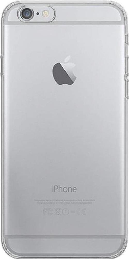 iPhone 6 Plus ile Uyumlu Tıpalı Kamera Korumalı Silikon Kılıf Şeffaf