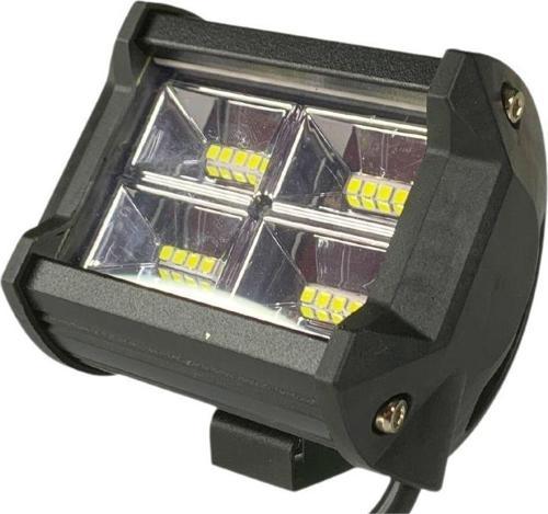 48w 16 Led Quattro Off Road Gündüz Sis Farı Lambası 9cm 12V