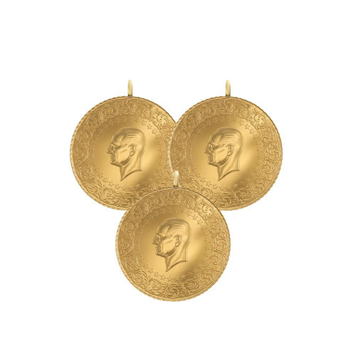 Eski 3 Adet Yarım Altın