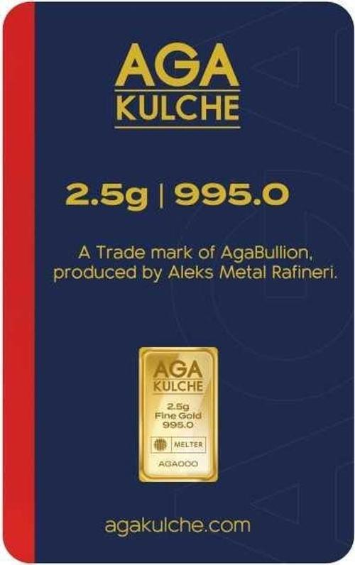 2.5 gr 24 Ayar Külçe Altın