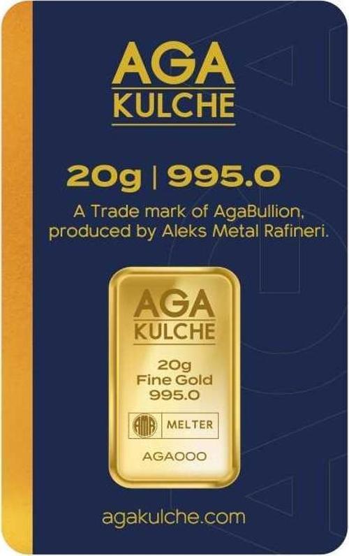 20 gr 24 Ayar Külçe Altın