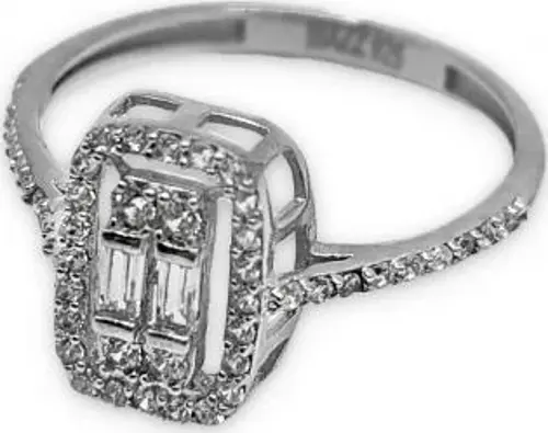 Gümüş Tektaş Küçük Yüzük