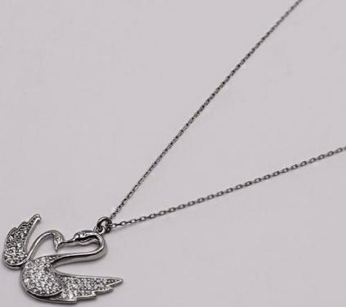 Gümüş Kuğu Hayalet Kolye