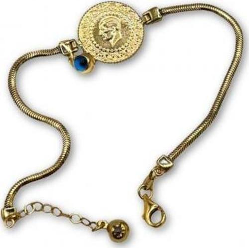 Balık Sırtı Çeyrek 5,93 22 Ayar Altın Bileklik