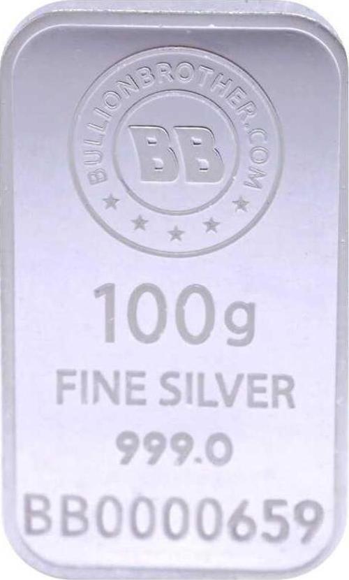 Bb Rocket 100 gr Külçe Gümüş