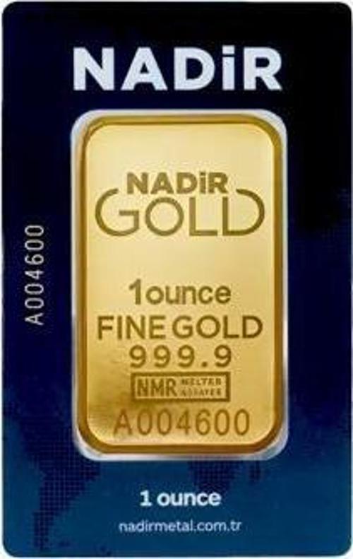 1 Ons 31.10 gr Külçe Altın