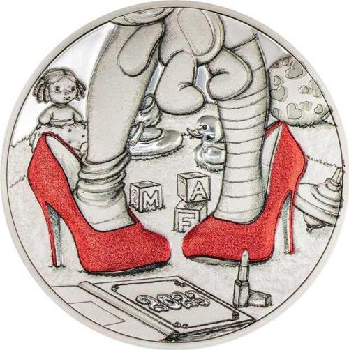 Annesinin Kızı Gümüş Sikke Coin