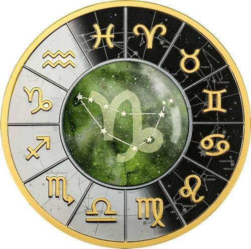 Burçlar Serisi Oğlak Gümüş Sikke Coin