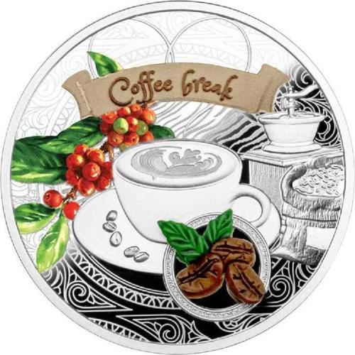 Kahve Molası Gümüş Sikke Coin