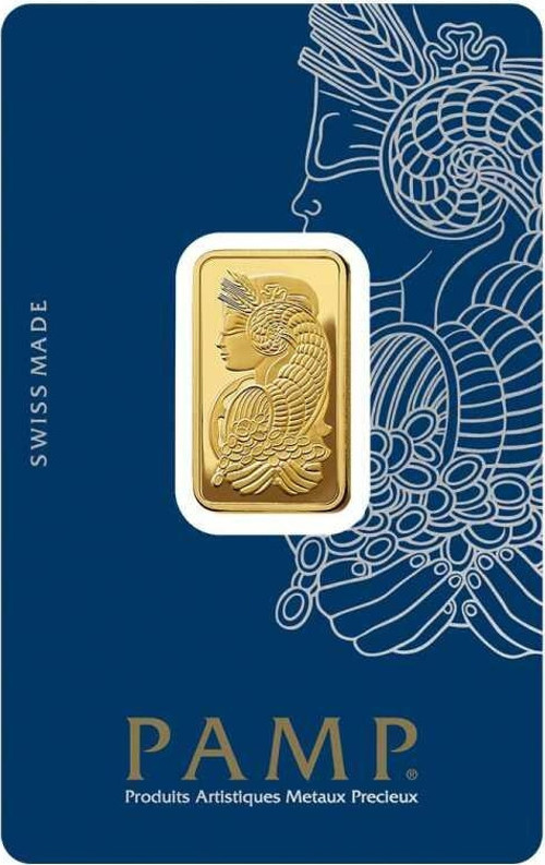 Pamp Suisse 10 gr 999.9 24 Ayar Külçe Altın