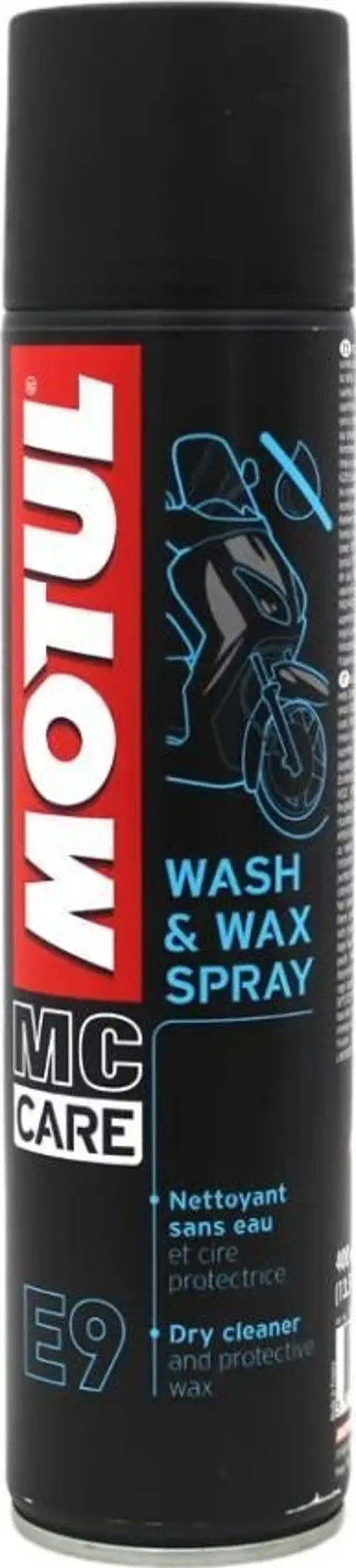 E9 WASH & WAX SPRAY 0,400 LT