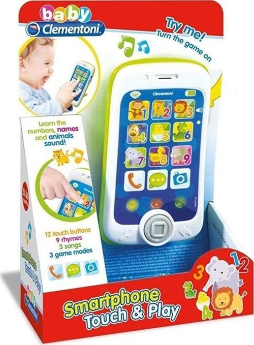 Baby Clementoni - Akıllı Telefon - Mavi Su Dünyası