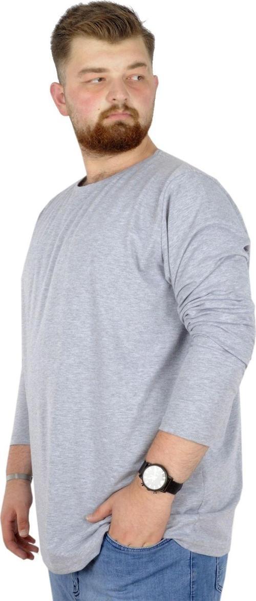 Büyük Beden Erkek Tshirt Likralı Bisiklet Yaka 20102 Grimelanj