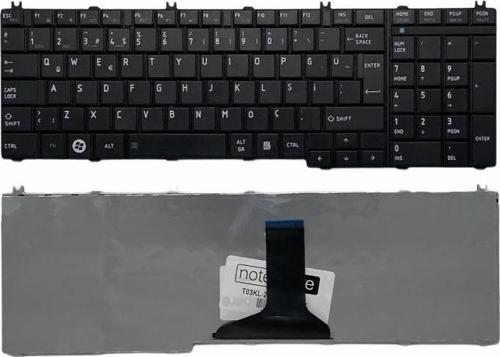 Toshiba Satellite L750-1MK, L750-1ML Uyumlu Laptop Klavye Siyah TR