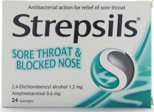 Sore Throat & Blocked Nose Eucalyptus 24 Pastil | Ökaliptus Mentol Aromalı