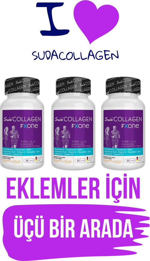 3'Lü Fxone Tip I-Iı-Iıı Collagen Tablet