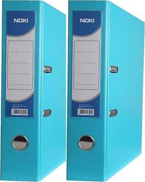 Büro Klasör Geniş Noki Turkuaz Büro Klasörü Halkalı 2 Adet