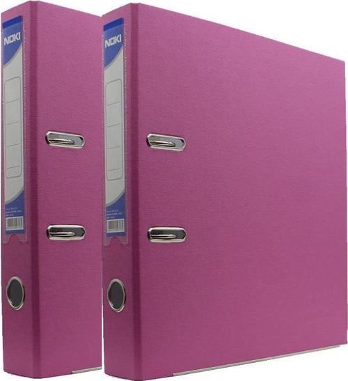 Büro Klasör Pembe Dar Noki Pembe Büro Klasörü Halkalı 2 Adet