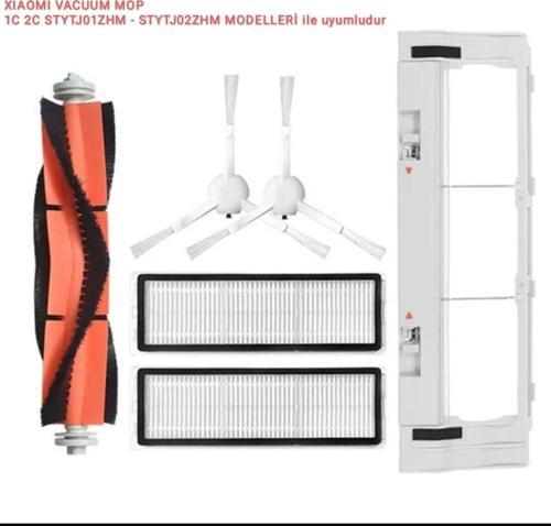 Xmstjqr2C Xıaomı 2C Modeli Ile Uyumlu Yedek Fırça Filtre Seti