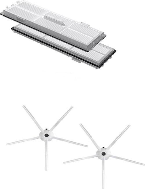 Roborock G10 Uyumlu Hepa Filtre Fırça Seti