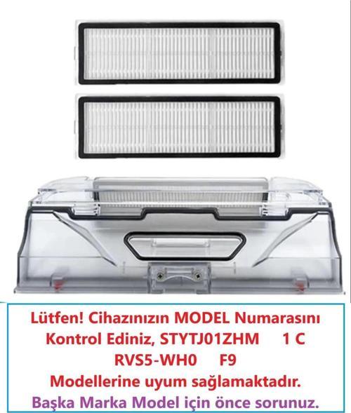Mi Robot Vacuum Mop 1C Dreame F9 Uyumlu Toz Haznesi Kutusu