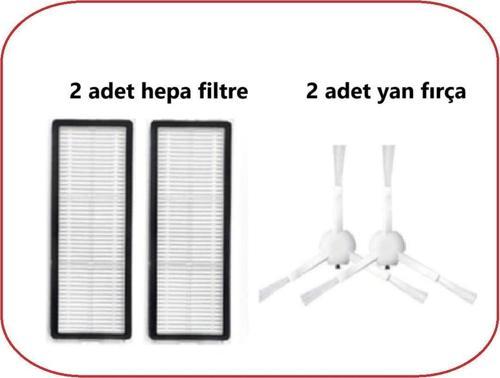 Dream E D10 Plus Gen 2 Robot Vacuum Süpürge Uyumlu Hepa Filtre Fırça