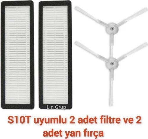 Xiaomi S10T Model Stfcr01Sz Uyumlu Filtre Yan Fırça Yedek