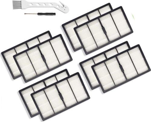 Roomba S9 Uyumlu 8 Adet Hepa Filtre,1 Adet Temizleme Fırçası