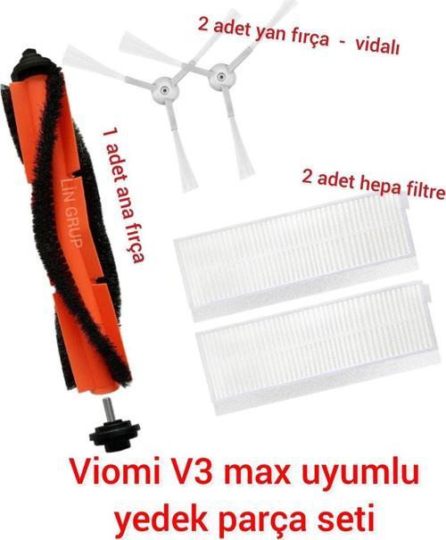 Xiaomi Viomi V3 Max Robot Süpürge Uyumlu Fırça Seti