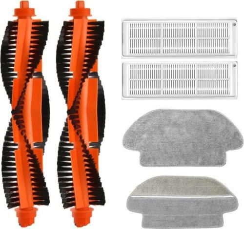 V2 Pro , V3 , Se Robot Süpürge Uyumlu 6'Lı Yedek Parça Seti