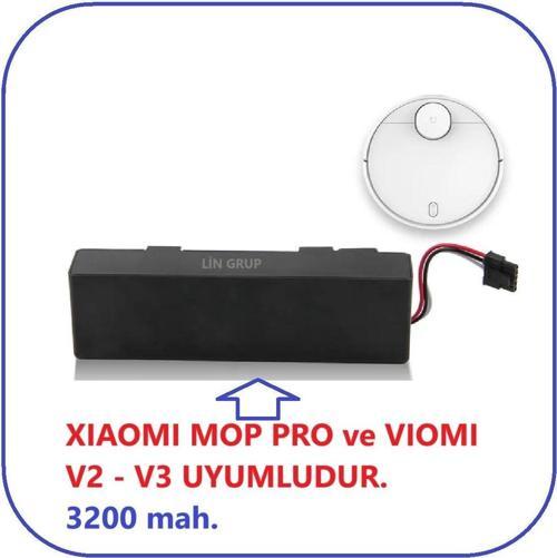 Viomi V3 - V2 Pro Lityum Batarya Yedek Pil 3200 Mah.