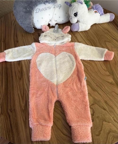 Peluş Hayvan Figürlü Unicorn Figürlü Uyku Tulumu Kostüm