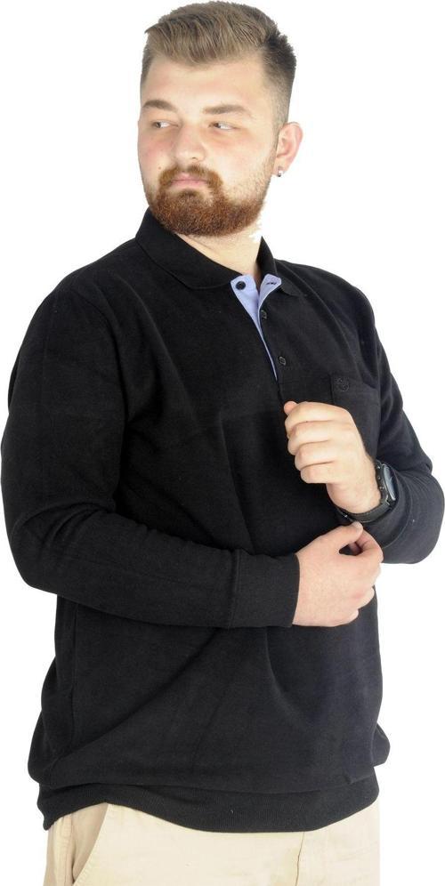 Erkek Sweat Polo Cepli Selanik Basic 20441 Siyah