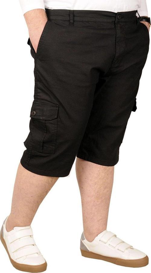 Büyük Beden Erkek Kapri Klasik 21401 Siyah