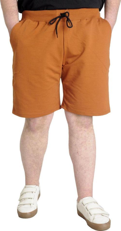 Büyük Beden Erkek Kapri Yandan Cep Mulıne 20501 Tarçın