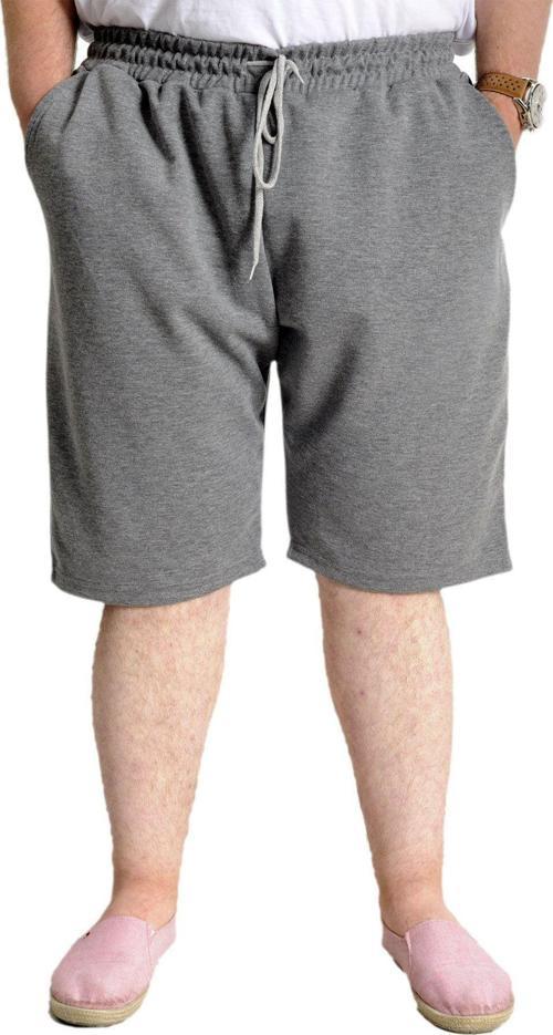 Büyük Beden Erkek Şort Interlok 23515 Grimelanj