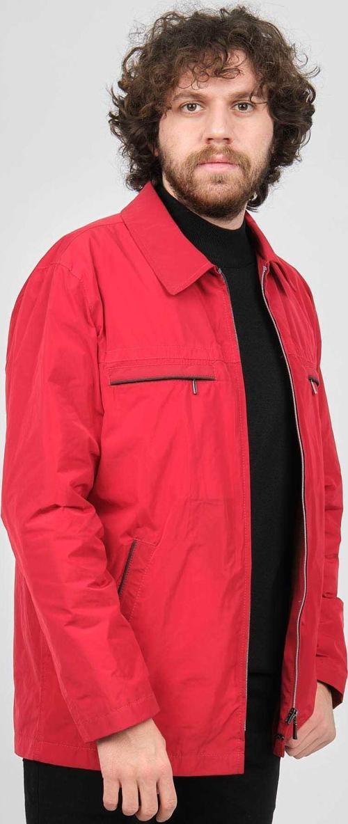 Erkek Fermuar Cepli Mevsimlik Mont 4925100 Kırmızı