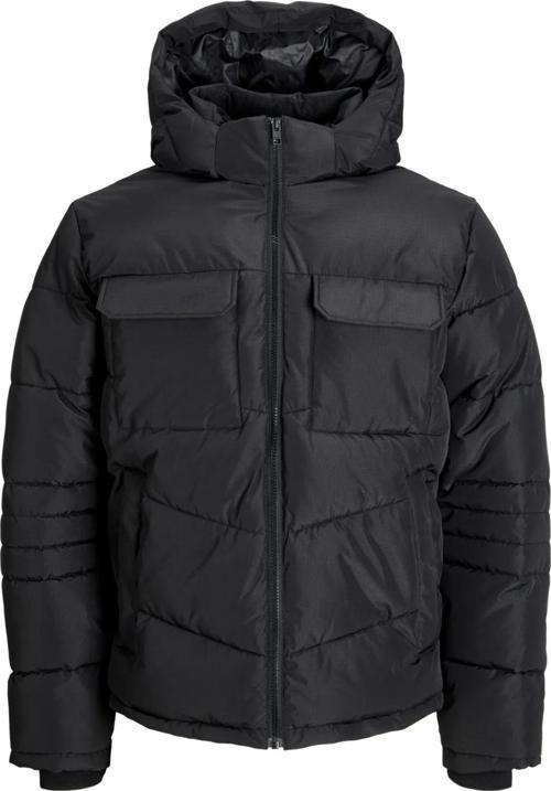 Erkek Jjbuıld Kapüşonlu Puffer Mont 12256858 Siyah