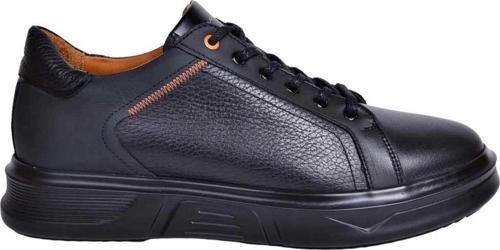 Erkek Hakiki Deri Günlük Ayakkabı 18192 Siyah